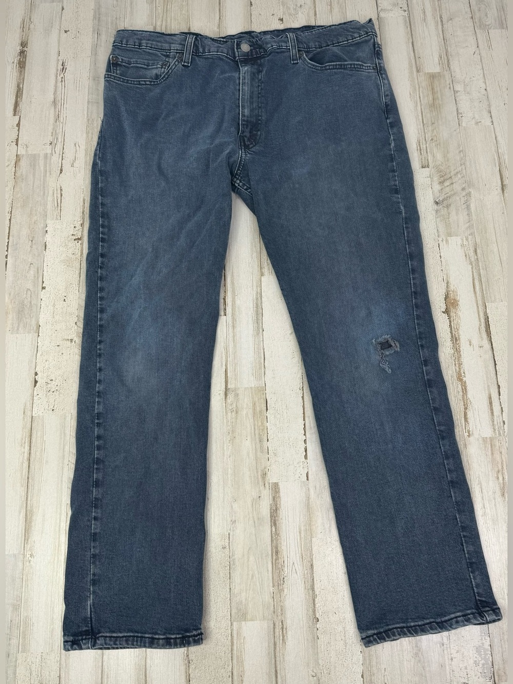 Vintage Levis 511 Pants Jeans Men 38x29 Denim Stretch Gray Straight